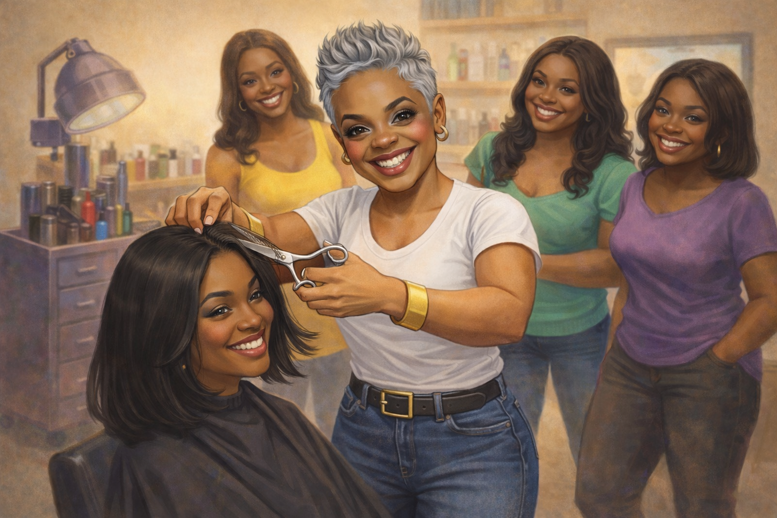 MyHairLoungeLLC Styling Scene